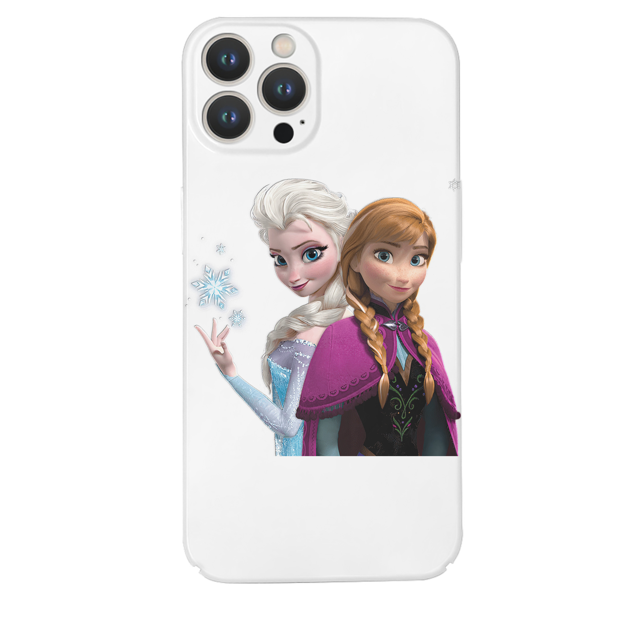（画像用） アナと雪の女王 アンナ エルサ Frozen Anna Elsa 【iPhone 14シリーズ対応】ハードケース